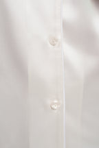 Short Silk Set - Snow White